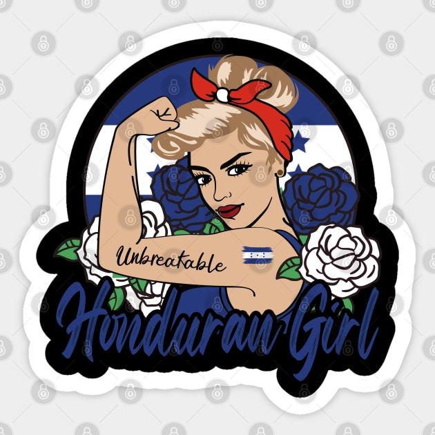 Honduran Girl Sticker by JayD World